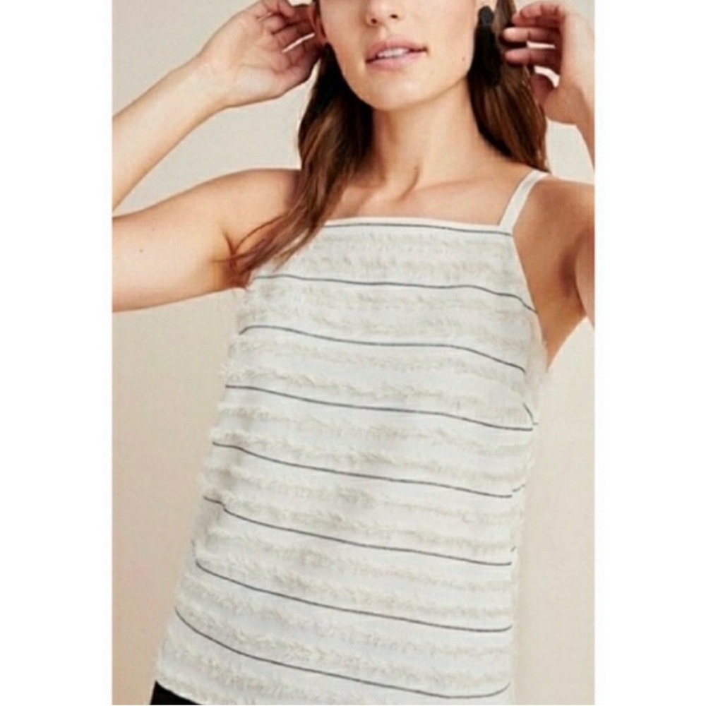 Maeve by Anthropologie Quinn Fringe Top 8